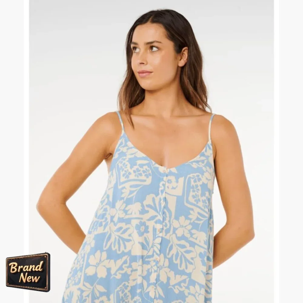 Mini Sleeveless Cover Up Dress, Eco-Friendly Viscose, Adjustable Straps
